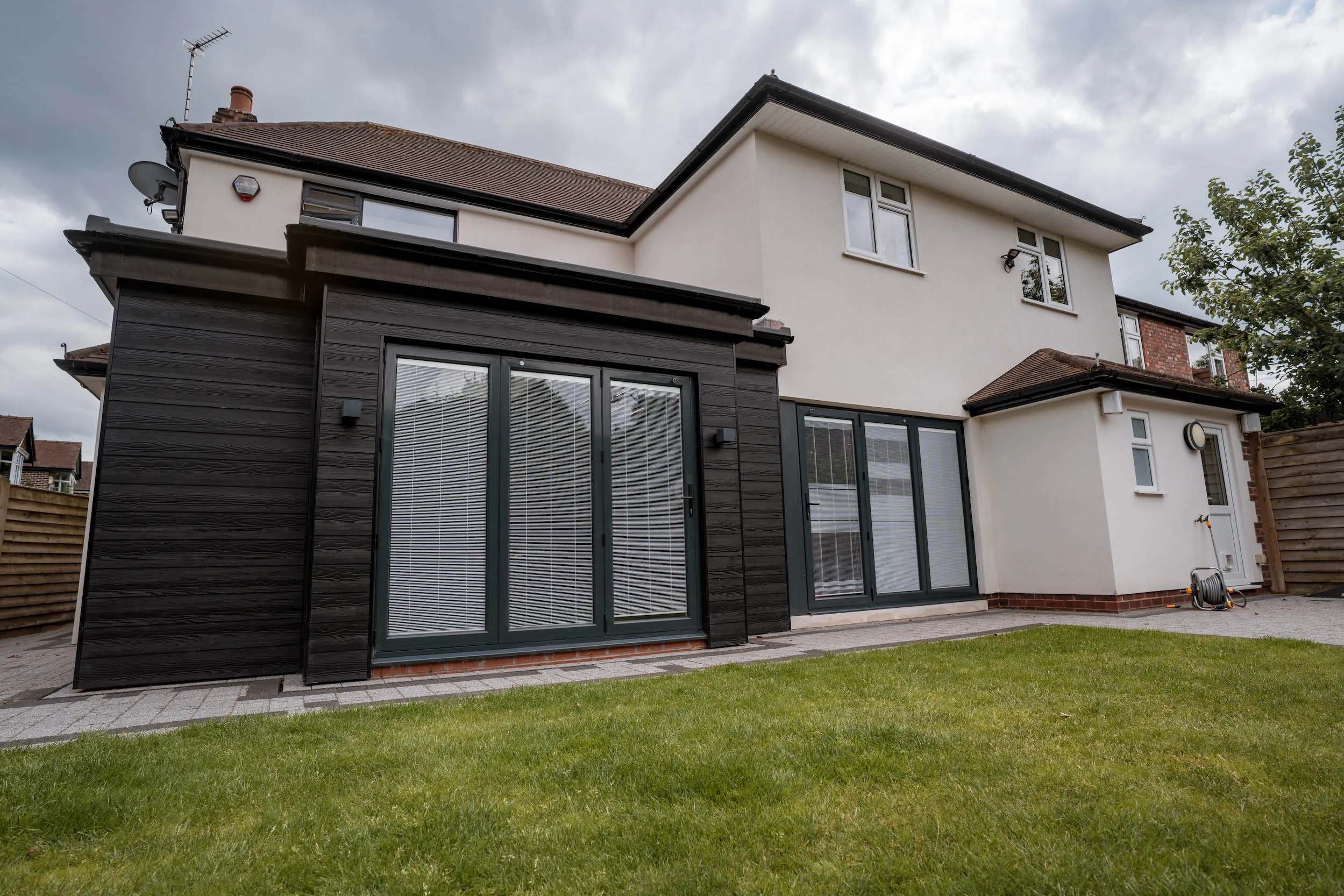 A stylish single-storey rear extension  in Handforth, Wilmslow