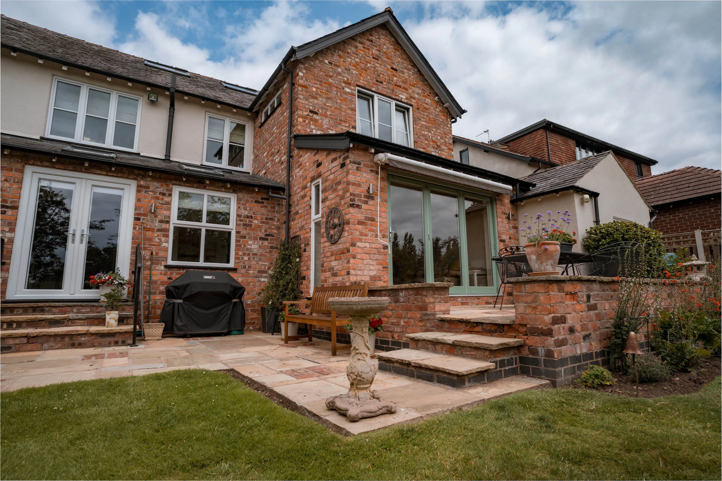 A rear extension in Knutsford Road, Warrington